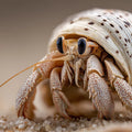 Macro Hermit Crab Mural Wallpaper — Coastal Nature Photography Mural Wallpaper - room preview 04