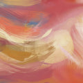 Sun-Kissed Expressionist Mural Wallpaper — Abstract Art Decor Mural Wallpaper - room preview 04