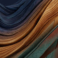 Geological Layered Rock Mural Wallpaper — Abstract Earth Tone Decor Mural Wallpaper - room preview 04