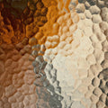 Hammered Metallic Surface Mural Wallpaper — Warm Industrial Abstract Mural Wallpaper - room preview 04