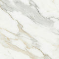White and Gold Marble Mural Wallpaper — Sophisticated Stone Design Mural Wallpaper - room preview 04
