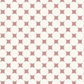 Minimalist Polka Dot Mural Wallpaper — Soft Mauve and Cream Mural Wallpaper - room preview 04