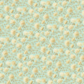Cream Chrysanthemum Mural Wallpaper — Vintage Botanical Garden Mural Wallpaper - room preview 04