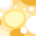 Floating Sunny Orbs Mural Wallpaper — Playful Yellow Abstract Mural Wallpaper - room preview 04