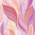 Abstract Petal Flow Mural Wallpaper — Soft Pastel Art Mural Wallpaper - room preview 04