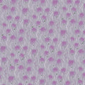 Floating Chrysanthemum Mural Wallpaper — Soft Violet Floral Mural Wallpaper - room preview 04