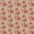 Victorian Botanical Mural Wallpaper in Muted Coral and Sand Mural Wallpaper - room preview 04