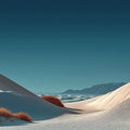 Desert Dune Mural Wallpaper with Burnt Orange Accents Mural Wallpaper - room preview 04