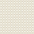 Minimalist Geometric Ogee Mural Wallpaper in Soft Beige and Cream Mural Wallpaper - room preview 04
