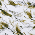 Abstract Willow Branch Mural Wallpaper in Ochre and Black Mural Wallpaper - room preview 04