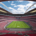 Iconic Football Stadium Mural Wallpaper —Cinematic Sport Decor Mural Wallpaper - room preview 04