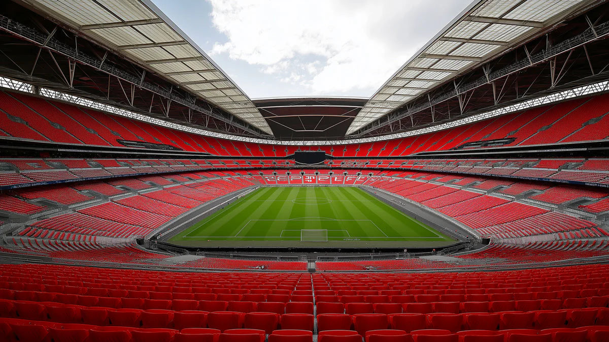 Wembley Stadium Aerial View Mural Wallpaper —Sports Fan Decor Mural Wallpaper - room preview 04