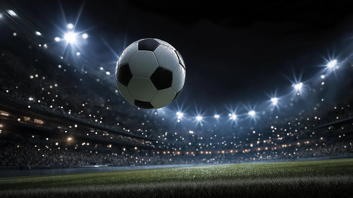 Championship Stadium Soccer Mural Wallpaper — High-Octane Sports Decor Mural Wallpaper - room preview 04