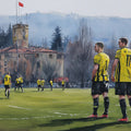 Soccer Match Stadium Field Mural Wallpaper — Sports Art Mural Mural Wallpaper - room preview 04