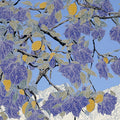 Mediterranean Citrus Orchard Mural Wallpaper — Artistic Botanical Mural Wallpaper - room preview 04