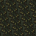 Olive Branch Botanical Mural Wallpaper — Dark Forest Green Aesthetic Mural Wallpaper - room preview 04