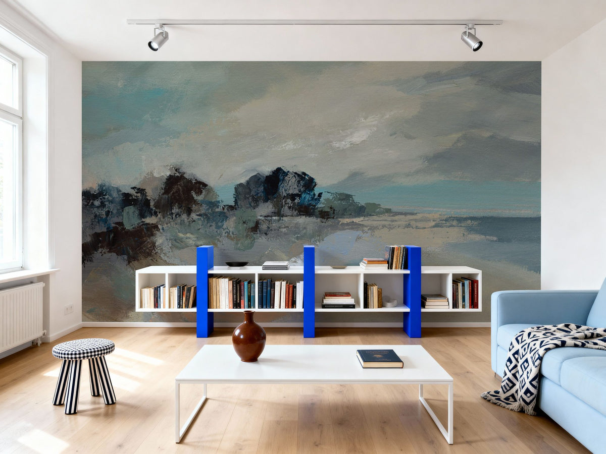 Morning Coastal View Mural Wallpaper - room preview 04