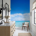 Tropical Beach, Bora Bora Mural Wallpaper - room preview 04