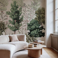 Taiga Trees Mural Wallpaper - room preview 04