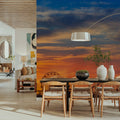 Santa Monica Pier Sunset Mural Wallpaper - room preview 04