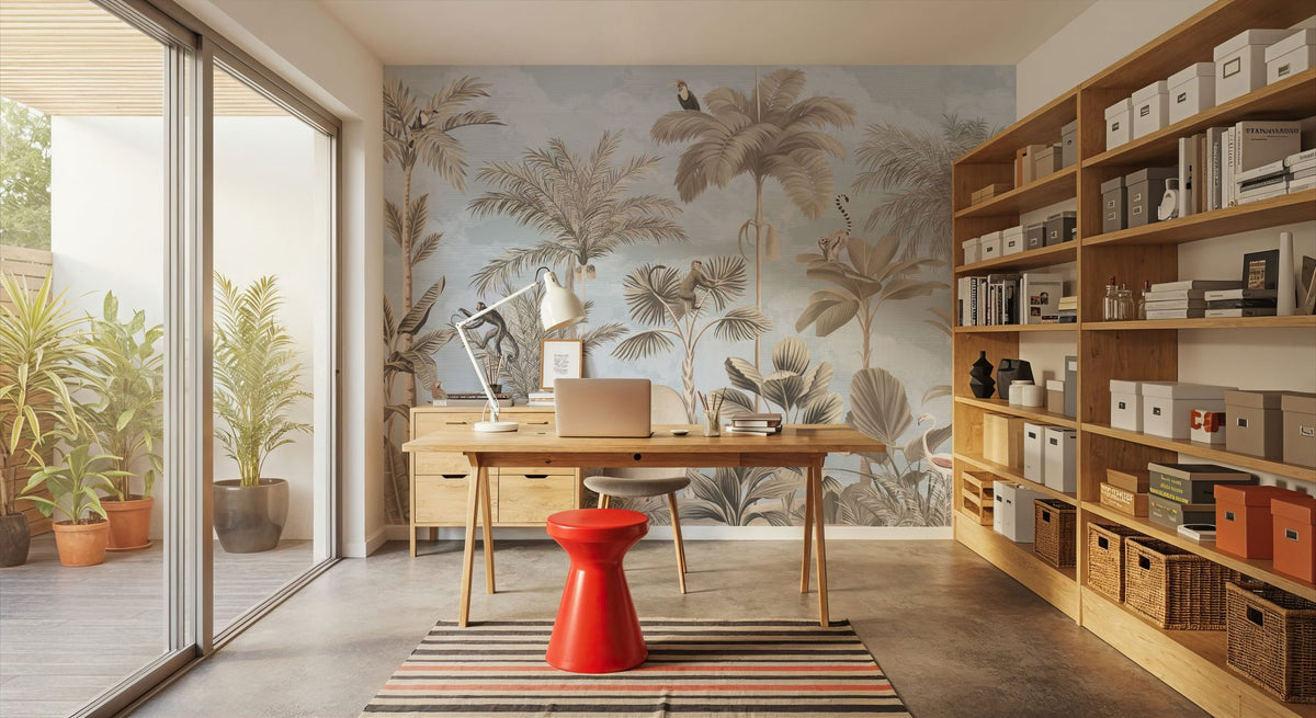 Jungle Delight, Sky Mural Wallpaper - room preview 04