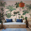 Jungle Delight, Sand Mural Wallpaper - room preview 04