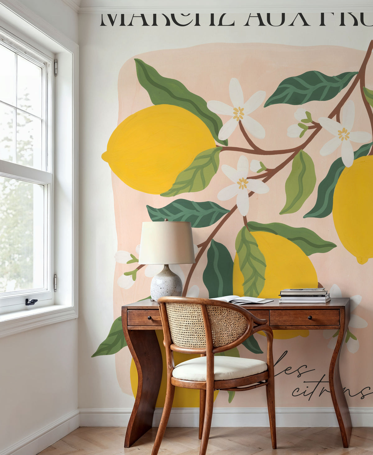 Marche Aux Fruits II Mural Wallpaper - room preview 04
