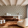 Emerald Trellis, Cloud Mural Wallpaper - room preview 04