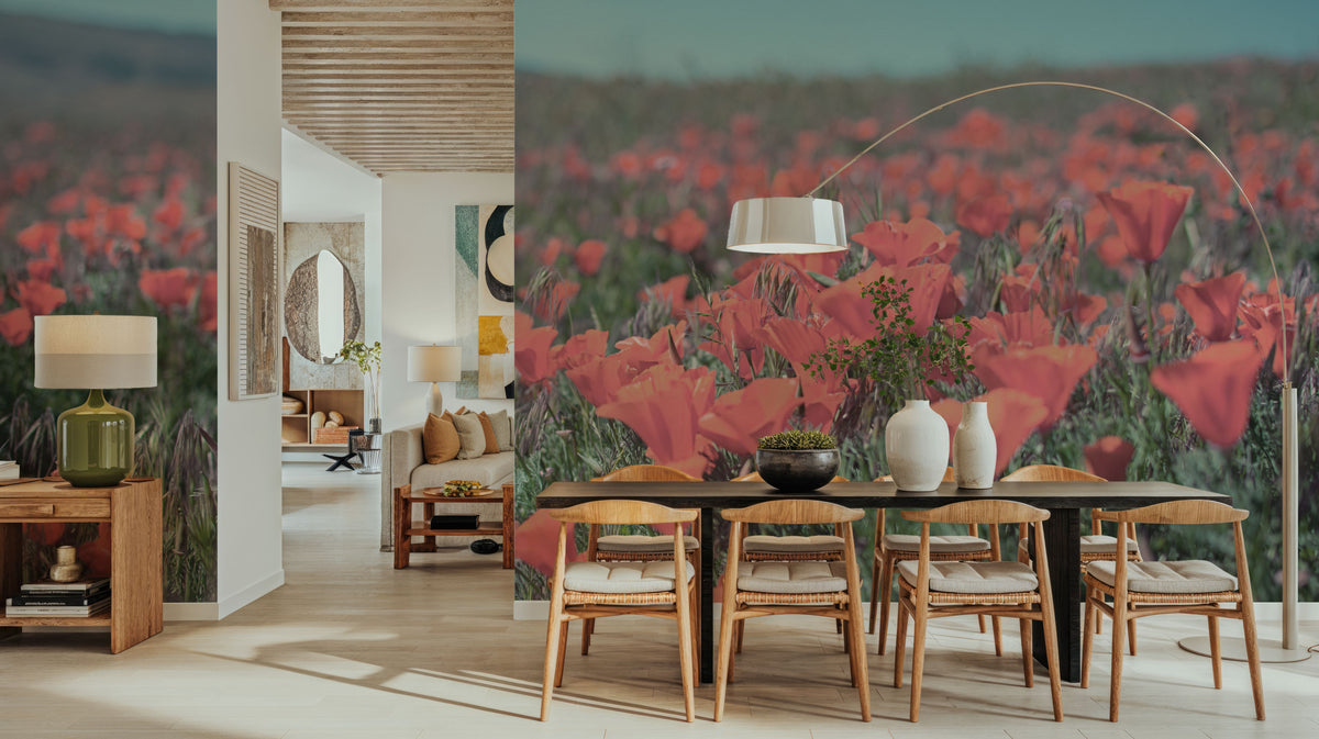 California Blooms I Mural Wallpaper - room preview 04