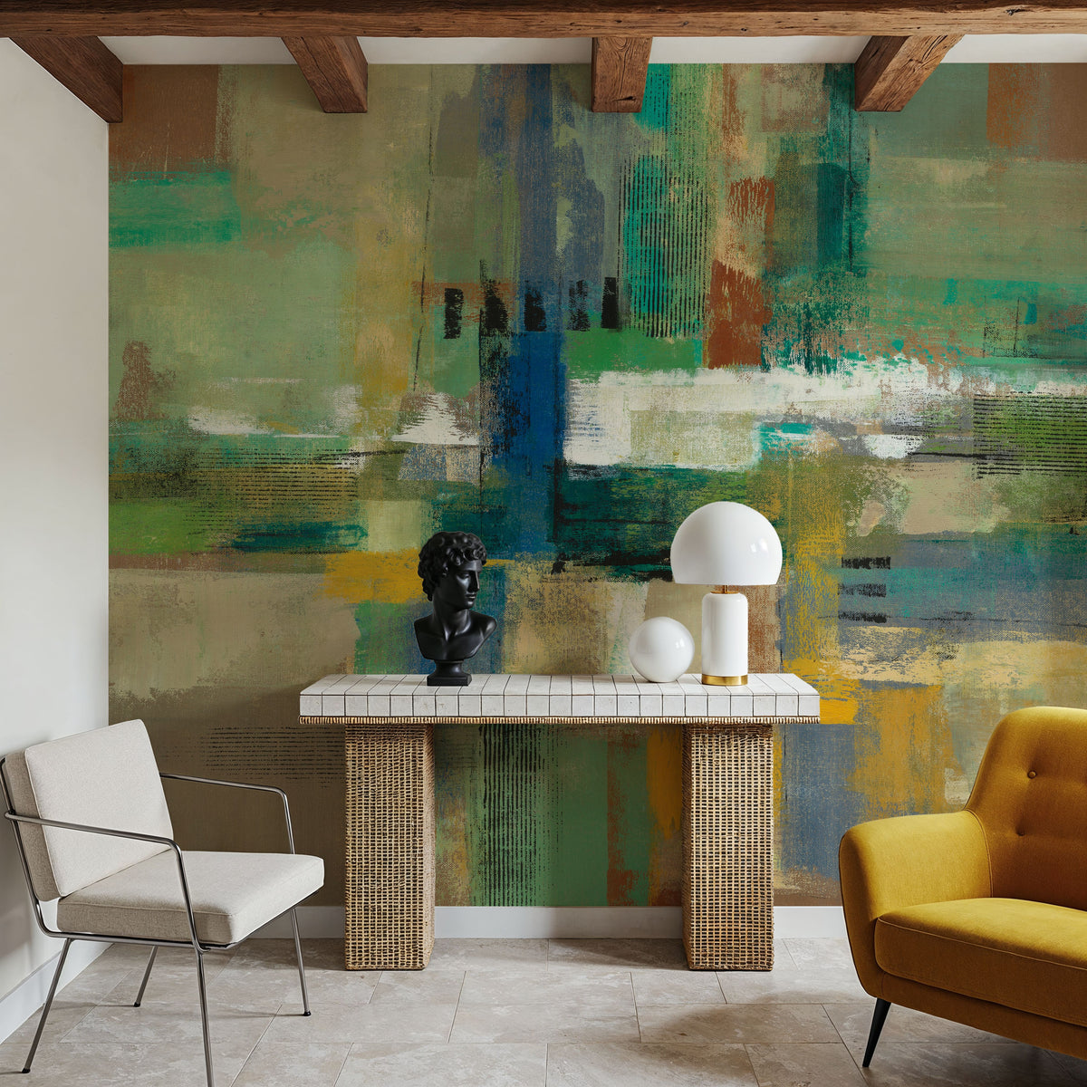 Harbor View Mural Wallpaper - room preview 04