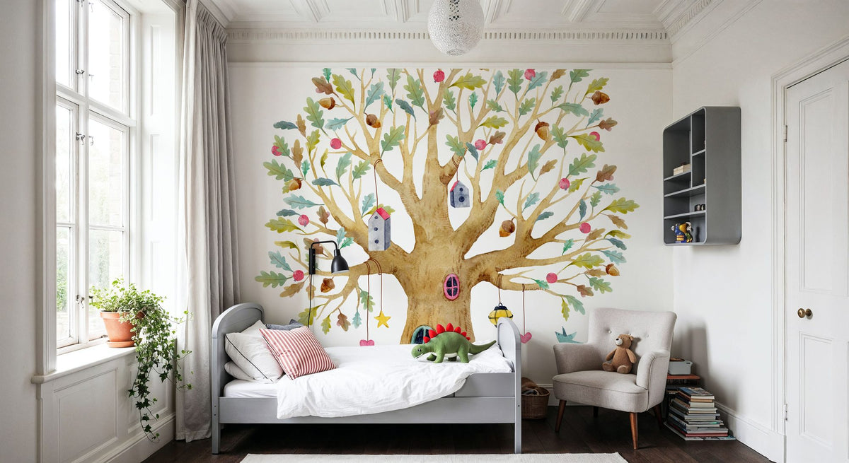 Tree House Mural Wallpaper - room preview 04