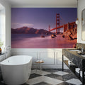 Golden Gate Serenity Mural Wallpaper - room preview 04
