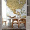 US Mexico Caribbean Map - Rosie Wash Mural Wallpaper - room preview 04