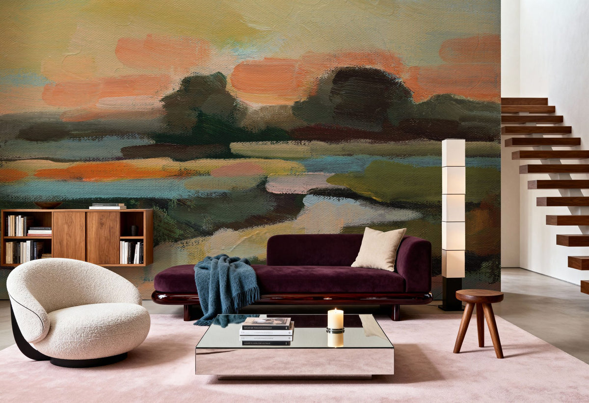 Westlake View Mural Wallpaper - room preview 04