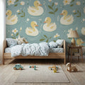 Diddy Ducklings Mural Wallpaper - room preview 04