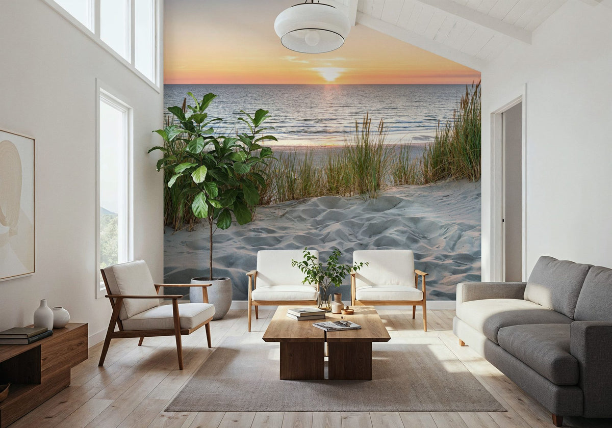 Sunset Dunes Mural Wallpaper - room preview 04