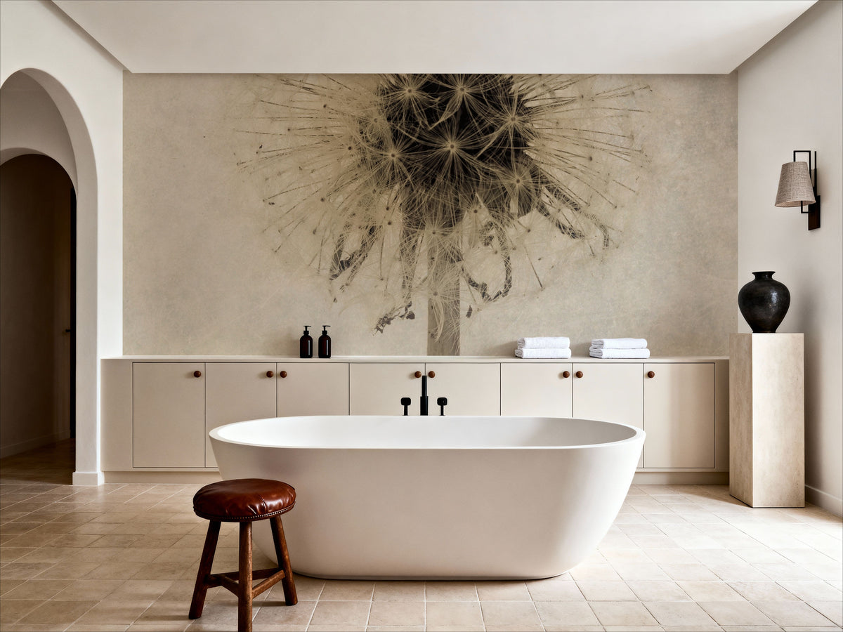 Dandelion Mural Wallpaper - room preview 04