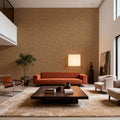 Leopard Fur Texture No.I Mural Wallpaper - room preview 04