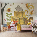 Woodland Harvest IV Mural Wallpaper - room preview 04
