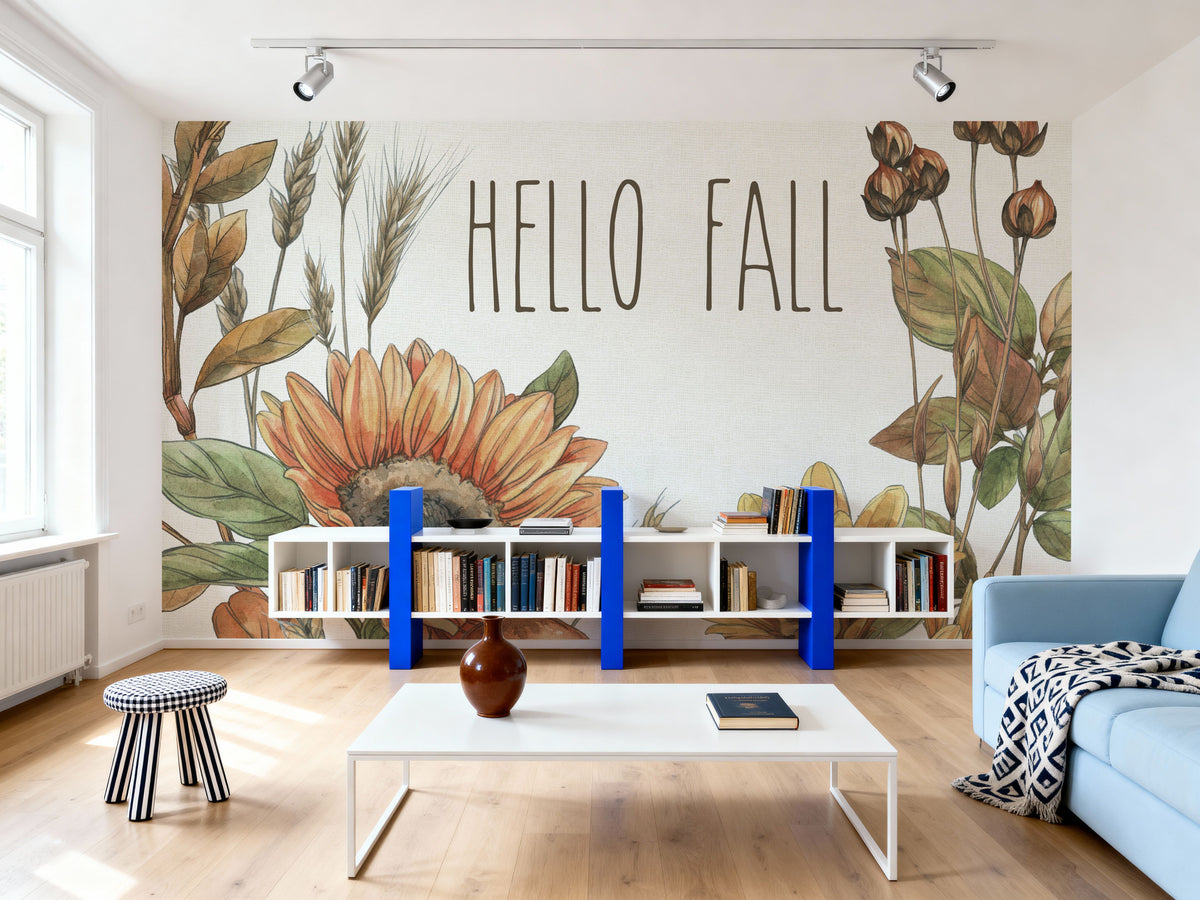 Harvest Home IV Mural Wallpaper - room preview 04
