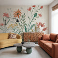 Wildflower in the Wild Mural Wallpaper - room preview 04