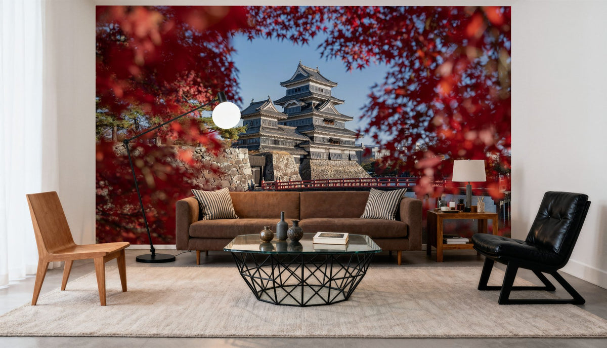 Matsumoto Fall Mural Wallpaper - room preview 04