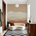 Mojave Mountains Mural Wallpaper - room preview 04