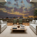 Sweeping Sunset Mural Wallpaper - room preview 04