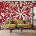 Holiday Form XII Mural Wallpaper - room preview 04
