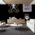 Spooky Gingerbread Manor VII Mural Wallpaper - room preview 04