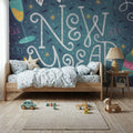 Happy New Year Mural Wallpaper - room preview 04