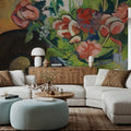 Etruscan Vase with Flowers Mural Wallpaper - room preview 04