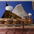 Urban Skyline Majesty Mural Wallpaper - room preview 04