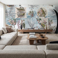 Parrots Study Mural Wallpaper - Edition 4 - room preview 04
